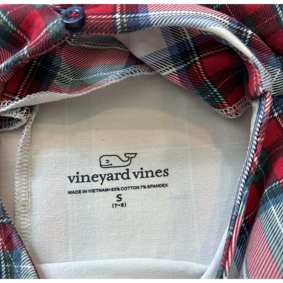 Vineyard Vines Nantucket Tartan Stretch Dress, Size 7/8 - Picture 4 of 8